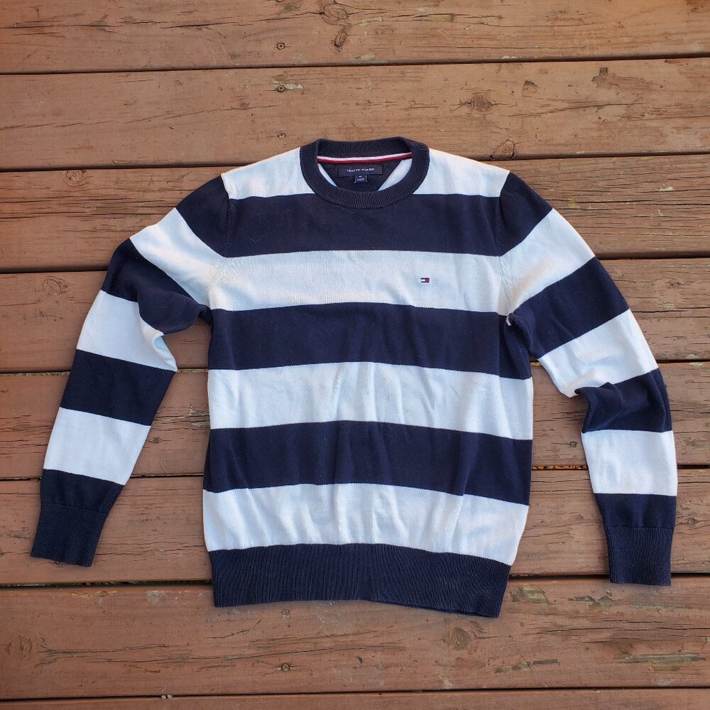 Tommy Hilfiger Womens Striped Sweater - Size M